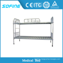 SF-DJ113 School dormitory stainless steel wrought iron double bed